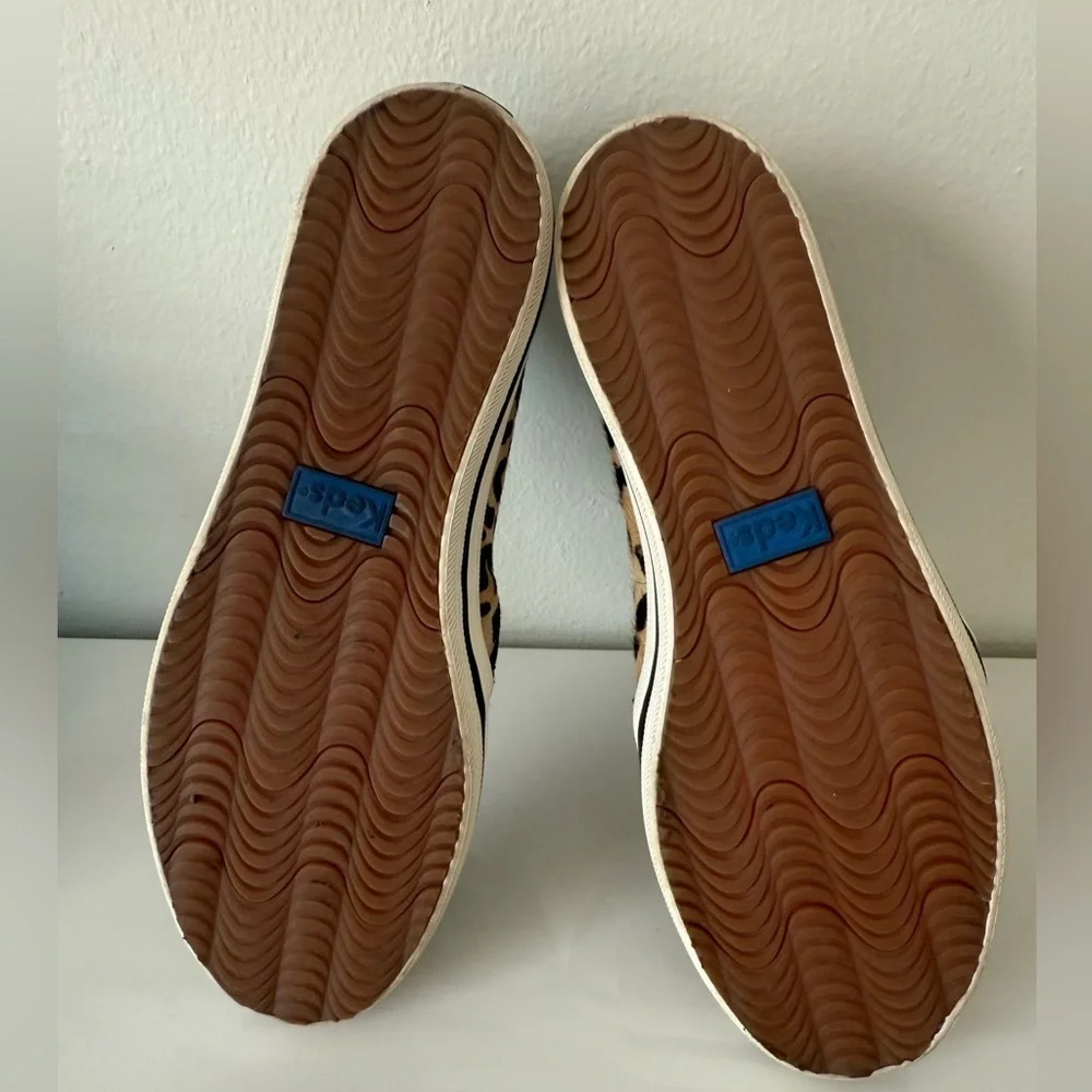 Kate Spade Leopard Print Calf Hair Loafers Size 6.5 NWOB
